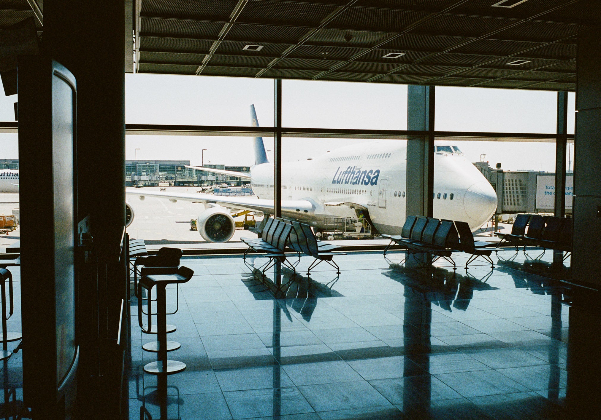 Print "747 pt.I" Size: 100 x 70 cm  (limited edition - mounted and framed)