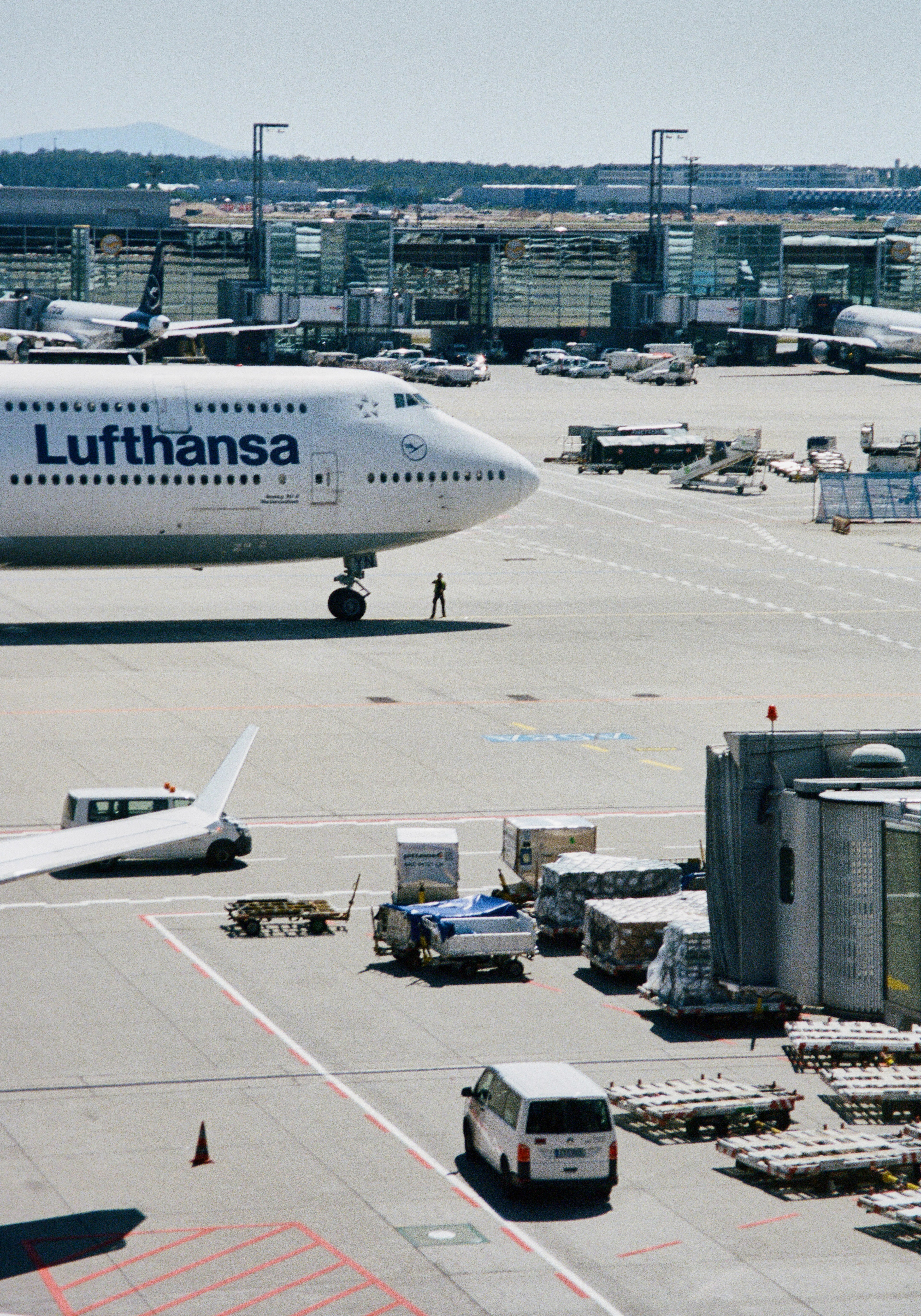 Print "747 pt II" Size: 150 x 105 cm  (limited edition - mounted and framed)