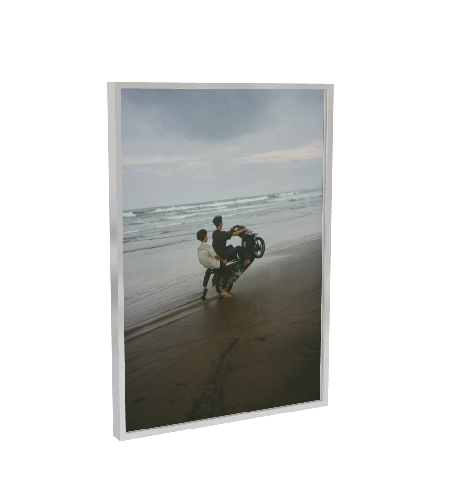 Print "Beach Romance" Size: 35 x 50 cm  (limited edition - mounted and framed)