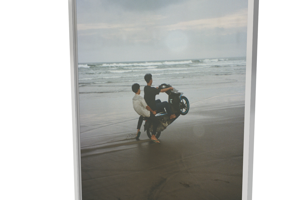 Print "Beach Romance" Size: 35 x 50 cm  (limited edition - mounted and framed)