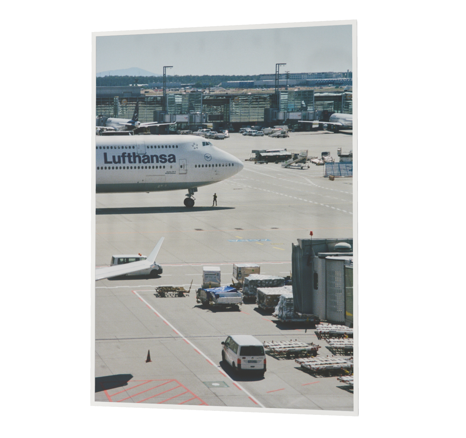 Print "747 pt II" Size: 150 x 105 cm  (limited edition - mounted and framed)