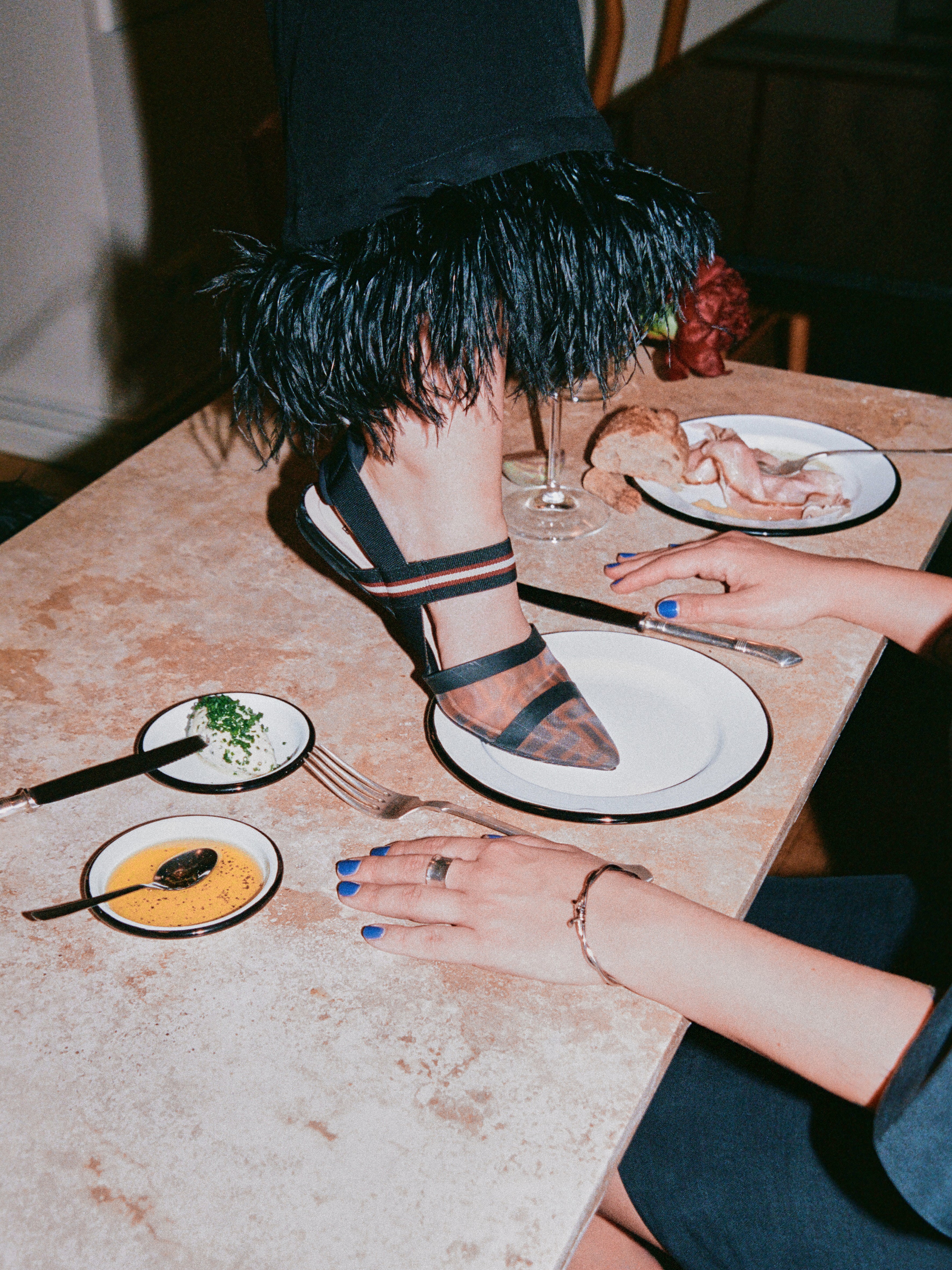 Print "dinner for you" Size: 60 x 80 cm  (limited edition - mounted and framed)